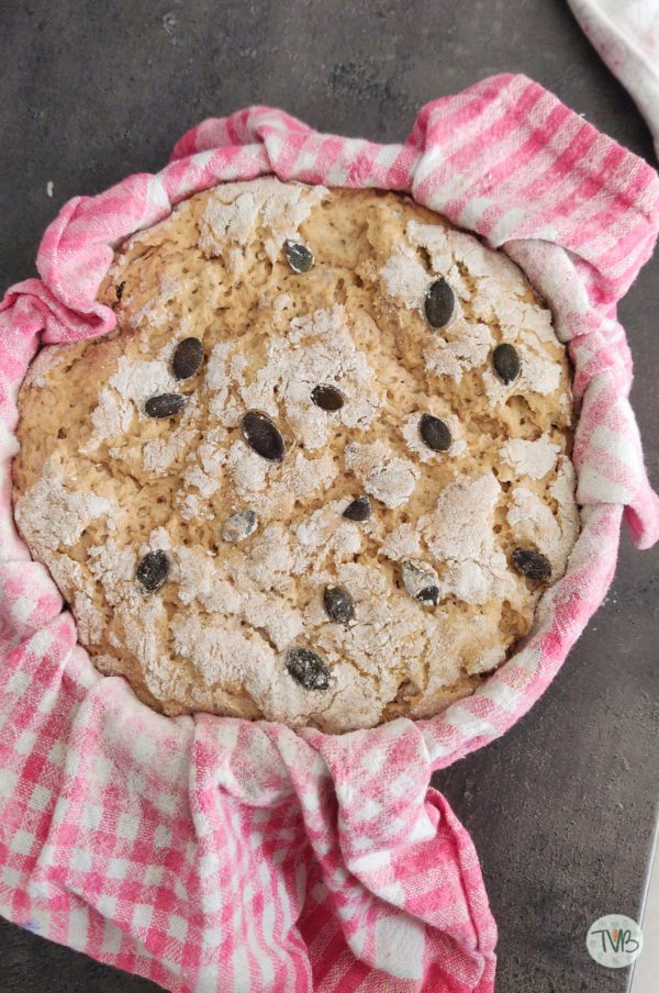 Kürbiskern-Roggen-Dinkel Sauerteig Brot #vegan - Tschaakii&amp;#39;s Veggie Blog